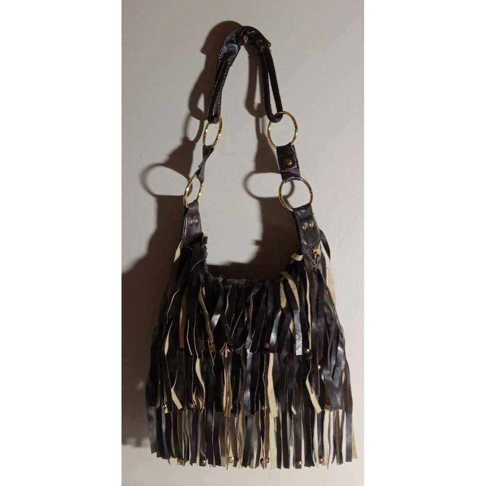 100% Cotton Trim Hobo Bag